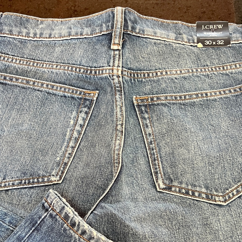Men’s J Crew Classic Blue Denim Jeans